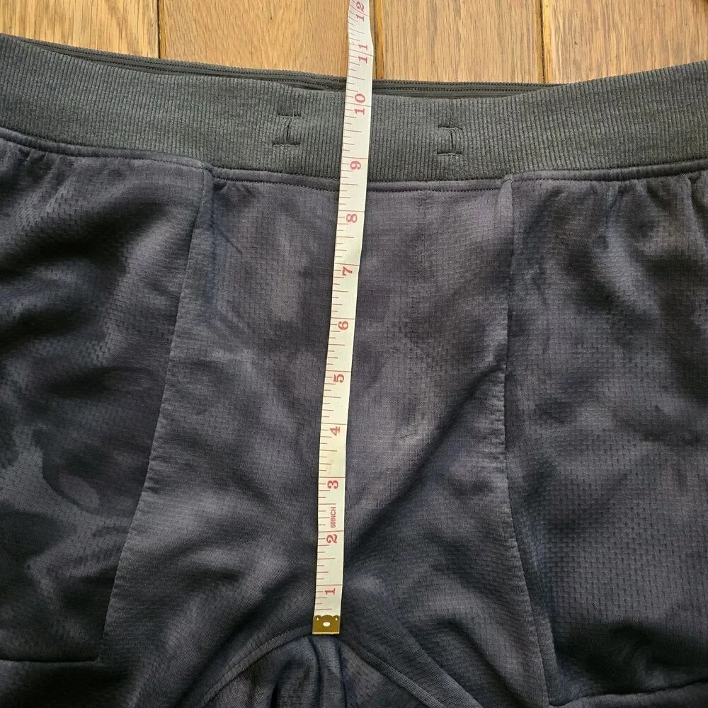 Lululemon Men's XL Textured Tech Pants Tapered Drawstring Running Training